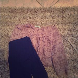 Pleione laced blouse